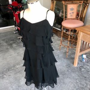 Calvin Klein Black Cocktail Dress 6